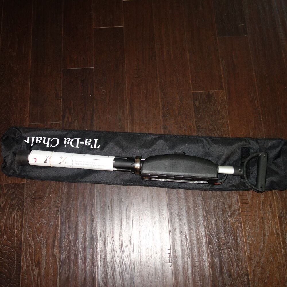 NEW STEP2GOLD Ta-Da Series 2 Chair Portable Folding Hiking Pole 34.2" Black - Picture 7 of 7